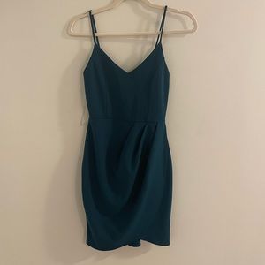 Lulus green mini dress, small